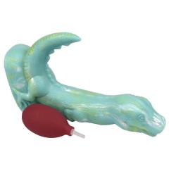 Ejaculating Raptor Silicone Dildo