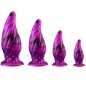 Luminous Spiral Cone Silicone Butt Plug