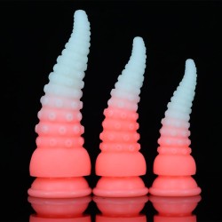 Octopus Luminous Silicone Butt Plug