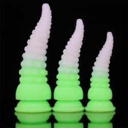 Octopus Luminous Silicone Butt Plug