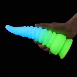 Octopus Luminous Silicone Butt Plug