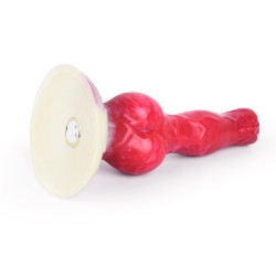 Dog Knot Werewolf Silicone Vibration Dildo