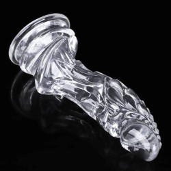 Crystal Double Color Dragon Dildo