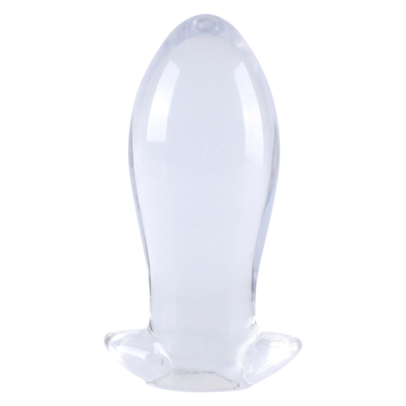 Dragon Egg Transparent PVC Butt Plug