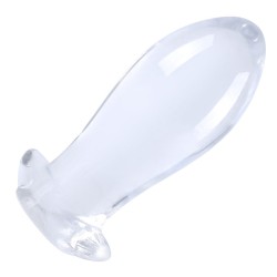 Dragon Egg Transparent PVC Butt Plug