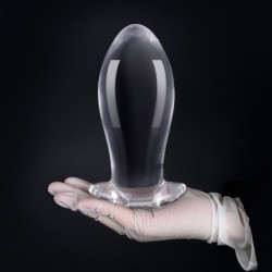 Dragon Egg Transparent PVC Butt Plug