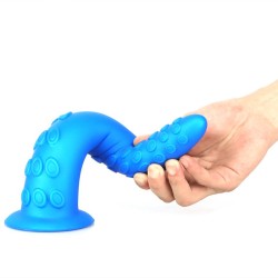 Octopus Silicone Butt Plug - Colorful