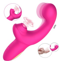 Sucking Vibrator with Flap Head