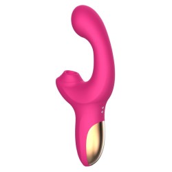 Sucking Vibrator with Flap Head