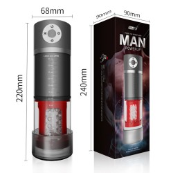 Rotating Suction Modes Mens Auto Masturbator