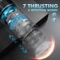 Thrusting &amp; Rotating Male Masturbator