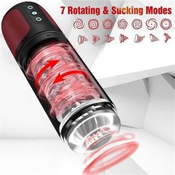 Men Self Sucking &amp; Rotating Toy