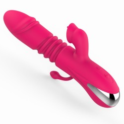 Thrusting Double Stimulation Vibrator