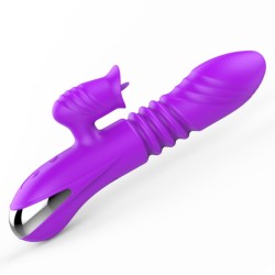 Licking &amp; Thrusting Rabbit Vibrator