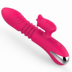 Licking &amp; Thrusting Rabbit Vibrator