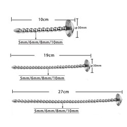 Electric Shock Penis Beads WitH Cover - 10mm