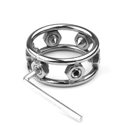 Cock Rings with 6 Spikes - Heavy