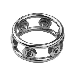 Cock Rings with 6 Spikes - Heavy