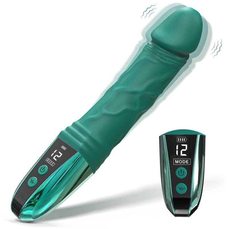 LCD Display Realistic G-Spot Vibrator