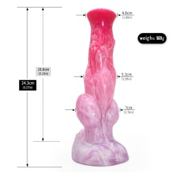 Peachy Colorful Realistic Dildo- 19