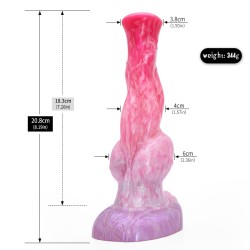 Peachy Colorful Realistic Dildo- 19