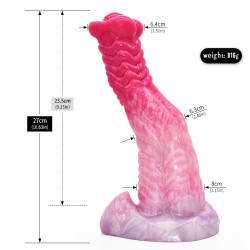 Peachy Colorful Realistic Dildo- 17