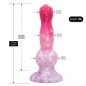 Peachy Colorful Realistic Dildo