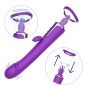 Esther Double Head Suction Dildo