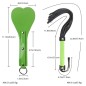 Green Leather BDSM Kit - 5 pcs