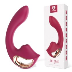 Selene G-spot &amp; Clit Suction Vibrator