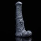 Skeleton 11.8 inch Silicone Realistic Dick