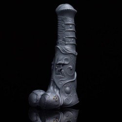 Skeleton 11.8 inch Silicone Realistic Dick