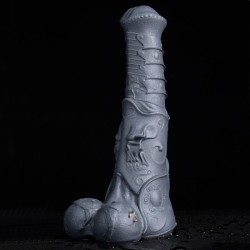 Skeleton 11.8 inch Silicone Realistic Dick