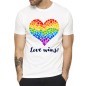 Gay Love Rainbow T Shirt