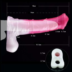 Hollow Dildo Condom