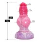 Peachy Colorful Realistic Dildo- 14