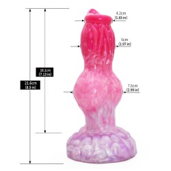 Peachy Colorful Realistic Dildo- 13