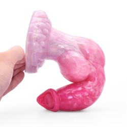 Peachy Colorful Realistic Dildo- 11