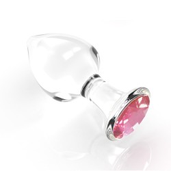 Diamond Glass Butt Plug