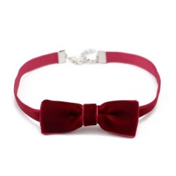 N338 Bow With Ring Christmas Collar