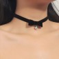 N338 Bow With Ring Christmas Collar