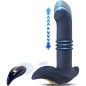 Rainbow Stretch Strap-on Vibrator