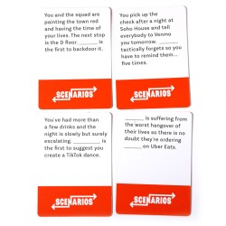 Scenarios Adult Party Game Card