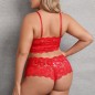 Plus Size Lace Bra And Panty For Ladies