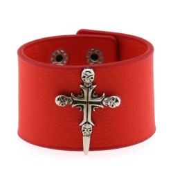 Punk Cross Bracelet