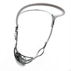 Half Hollow Cage Invisible Chastity Belt