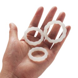 Delay Lock Ejaculation Cock Ring Set