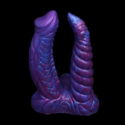 Blue Demon Realistic Double Dildo - 03