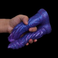 Blue Demon Realistic Double Dildo - 02