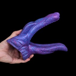 Blue Demon Realistic Double Dildo - 01